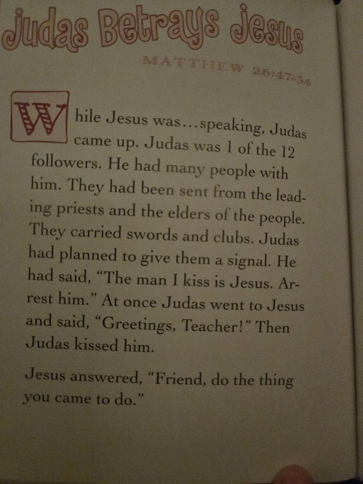 There are nuggets of humor in the children's version of the Bible.
Do people who create a children's Bible read it aloud before publishing it?
I can't believe a children's Bible story contains "toxic yaoi"...