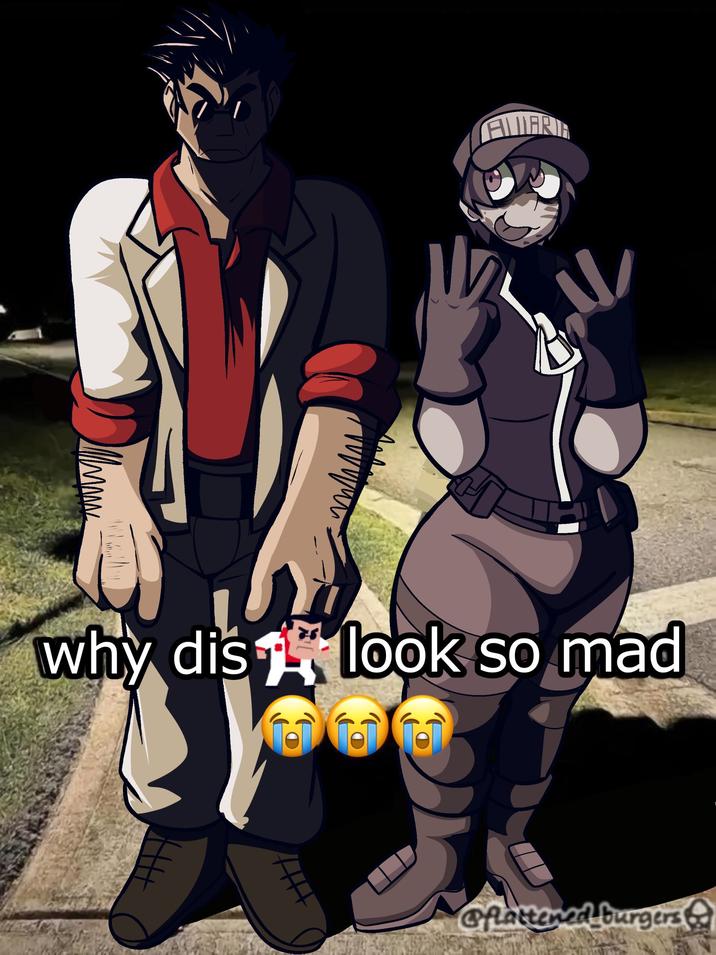 FUMARI why dis look so mad flattened burgers