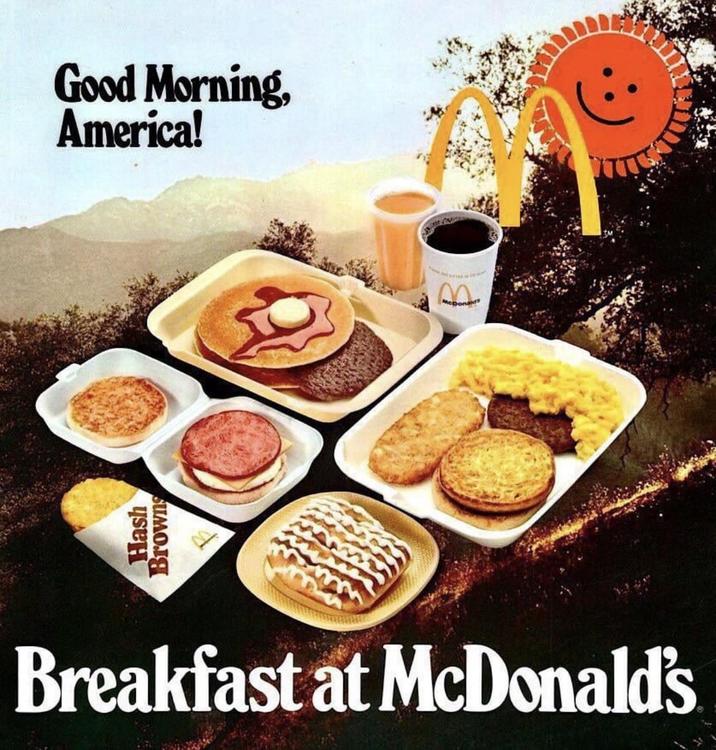 Hash Browns Good Morning. America! Breakfast at McDonald's