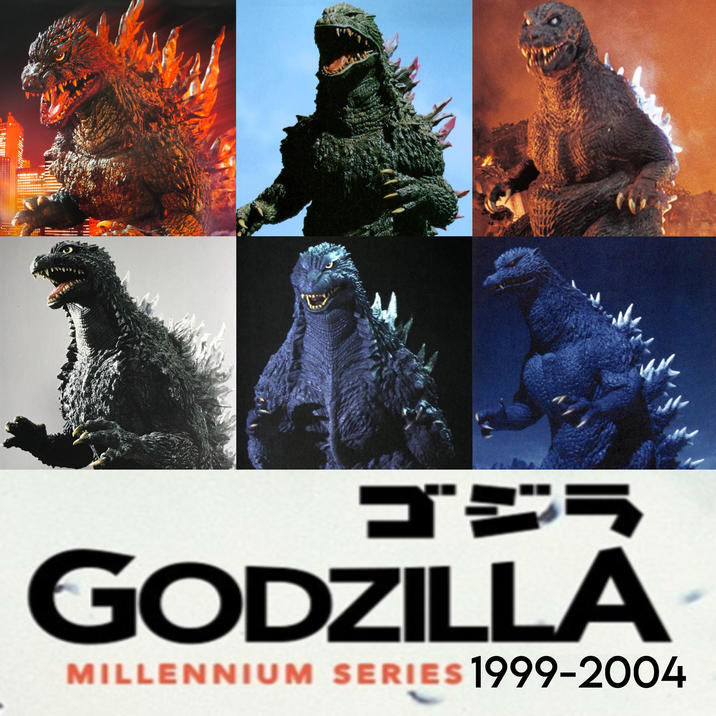 . J== GODZILLA MILLENNIUM SERIES 1999-2004