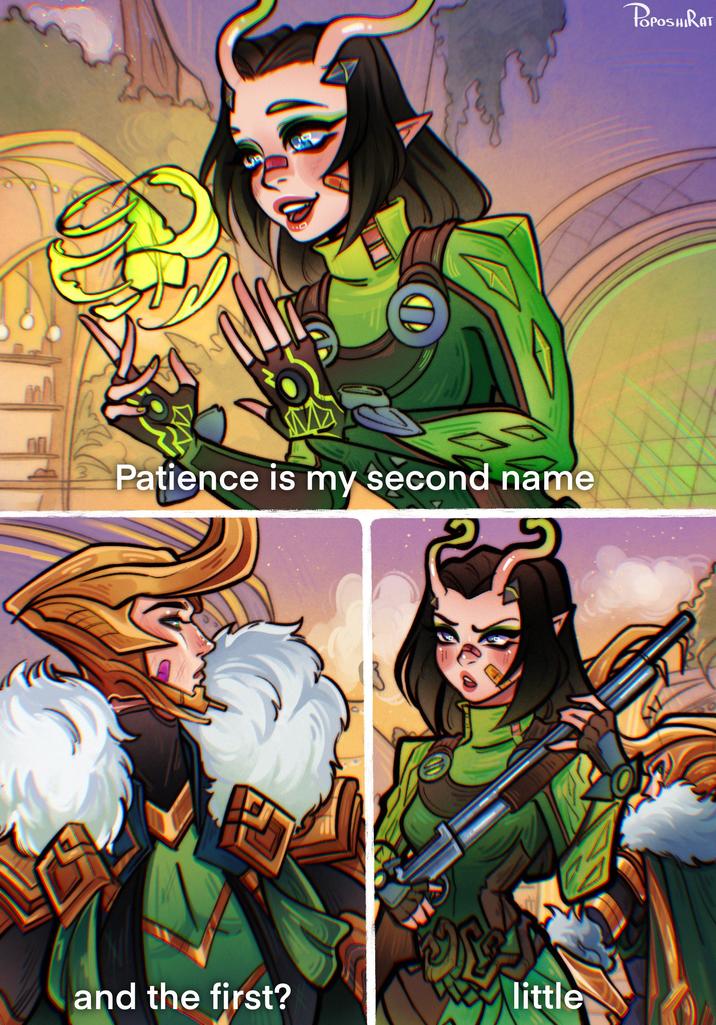 Patience is my second name and the first? little POPOSHIRAT