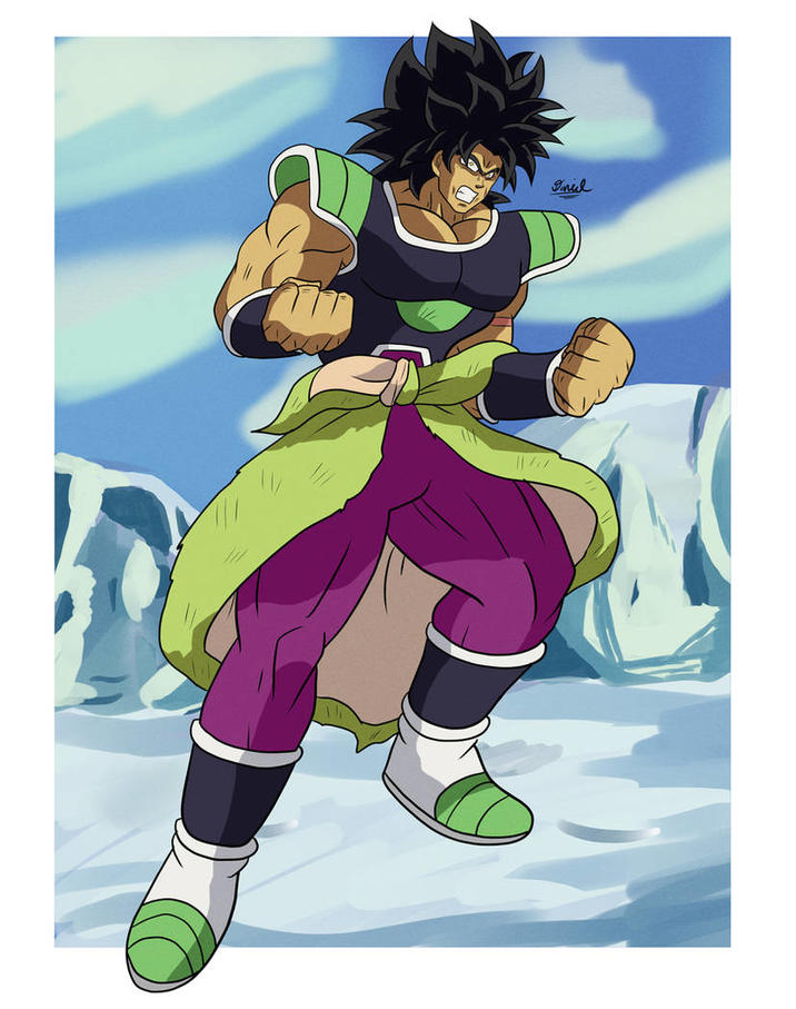 Rage Broly (by danielfs5) | Dragon Ball | Know Your Meme