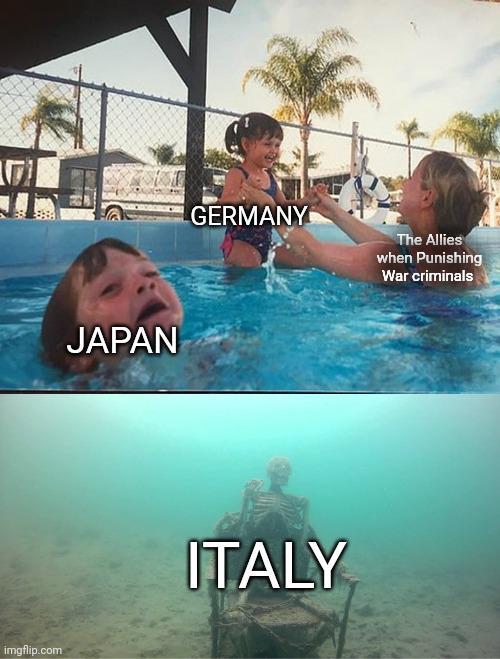 imgflip.com JAPAN GERMANY The Allies when Punishing War criminals ITALY