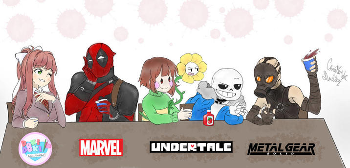 Literature Club! MARVEL UNDERTALE METAL GEAR SOLID Duddy