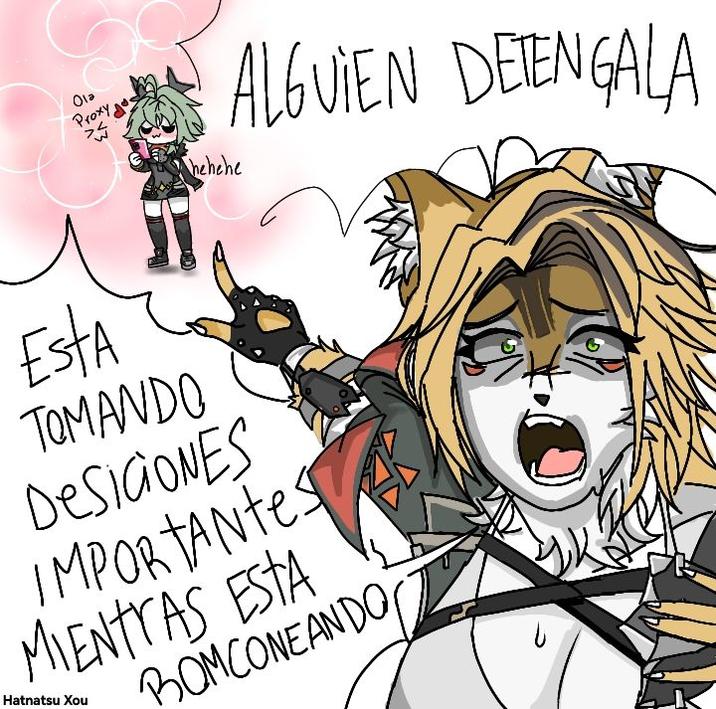 Translation:

"Somebody stop her"
"She is making important decisions while rom-comming"
