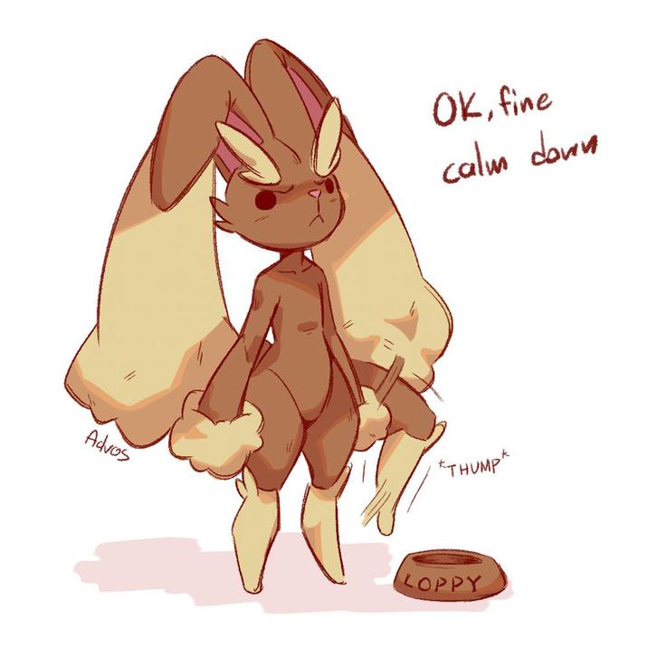 OK, fine calm down *THUMP* Advos LOPPY