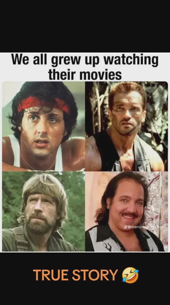We all grew up watching their movies TRUE STORY J@marvinslackman2