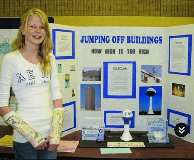AE athl JUMPING OFF BUILDINGS HOW HIGH IS TOO HIGH How It Works IN BEASE
