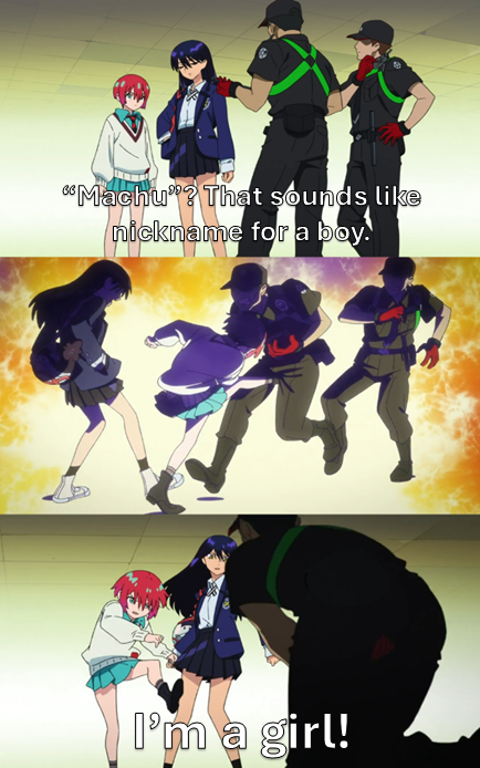 "Machu"? That sounds like nickname for a boy. 13 I'm a girl!