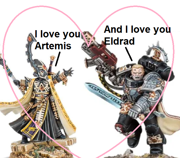 I love you Artemis And I love you Eldrad TERHINAYURD 64440