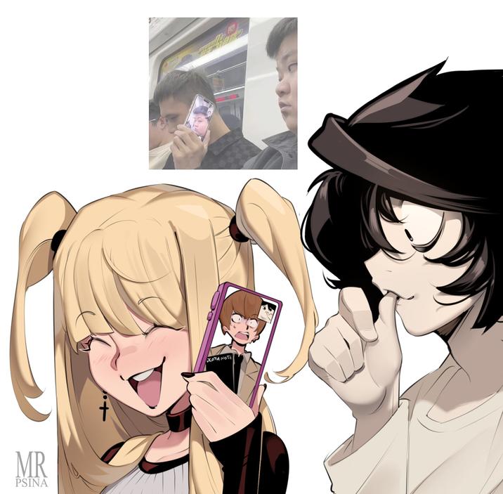 MR PSINA + DEATH NOTE