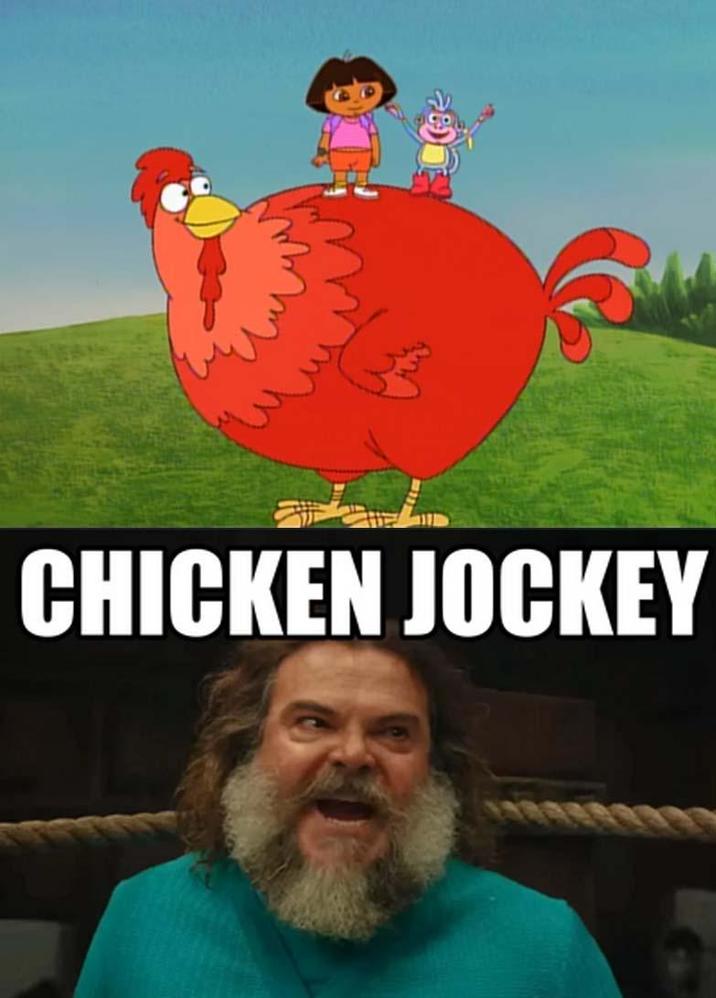 CHICKEN JOCKEY