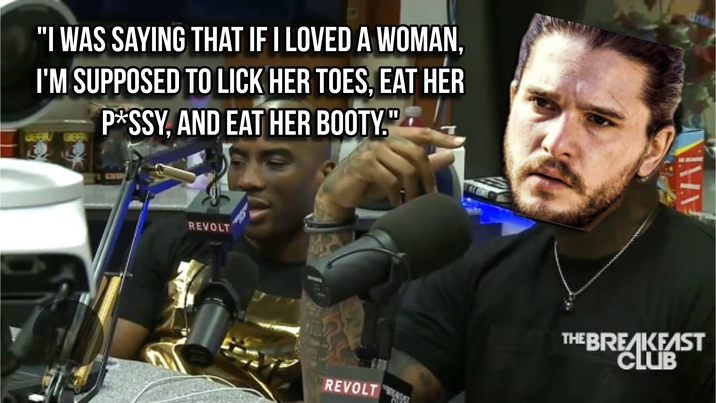 "I WAS SAYING THAT IF I LOVED A WOMAN. I'M SUPPOSED TO LICK HER TOES, EAT HER P*SSY, AND EAT HER BOOTY." CHU REVOLT REVOLT NIMA THE BREAKFAST CLUB