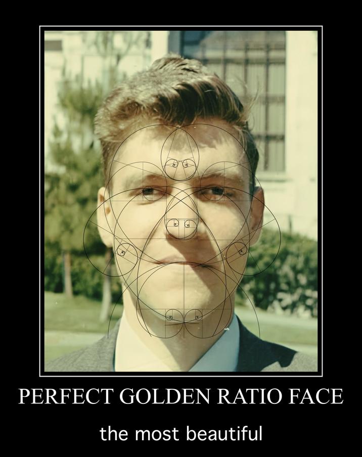 PERFECT GOLDEN RATIO FACE the most beautiful