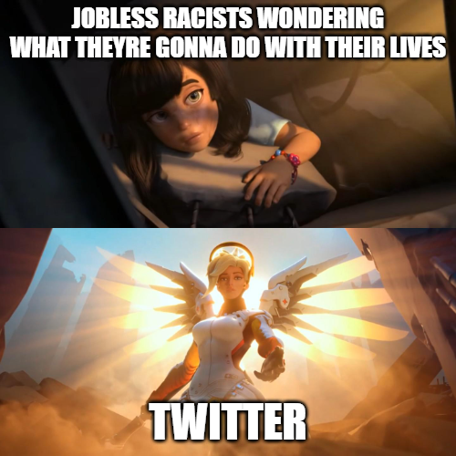 JOBLESS RACISTS WONDERING WHAT THEYRE GONNA DO WITH THEIR LIVES TWITTER
