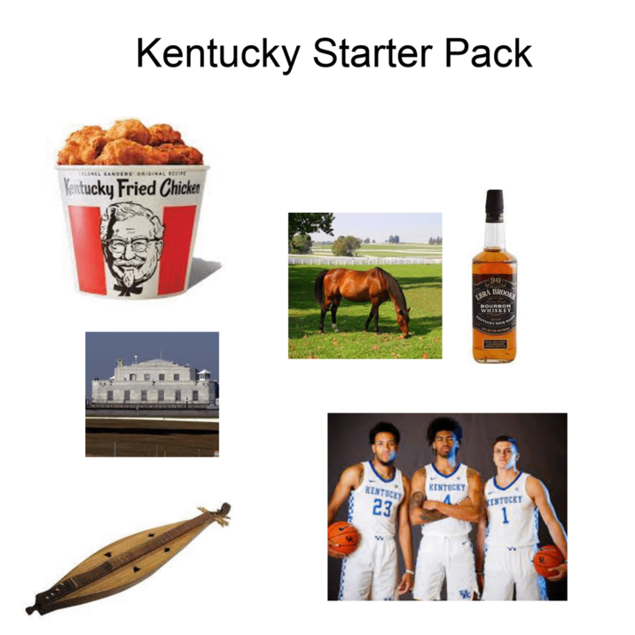 Kentucky Starter Pack COLONEL SANDERS ORIGINAL RECIPE Kentucky Fried Chicken ARA BROOK BOURVEY KENTUCKY 23 KENTUCKY KENTUCKY 1