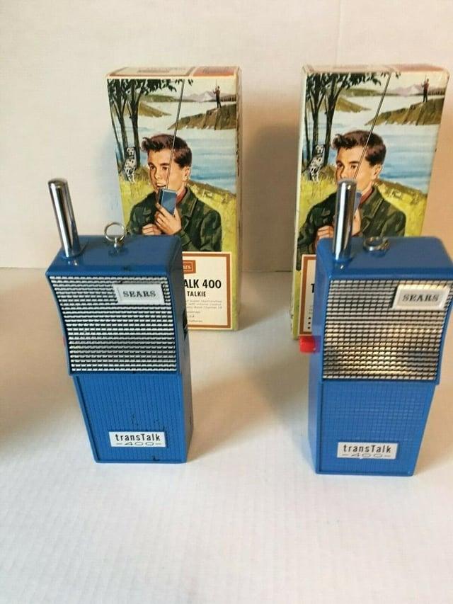 ALK 400 1 SEARS TALKIE SEARS transTalk 400. transTalk 400-