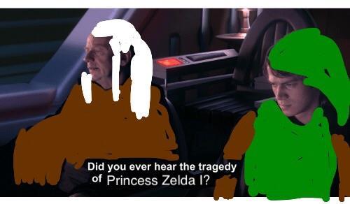 Did you ever hear the tragedy of Princess Zelda I?