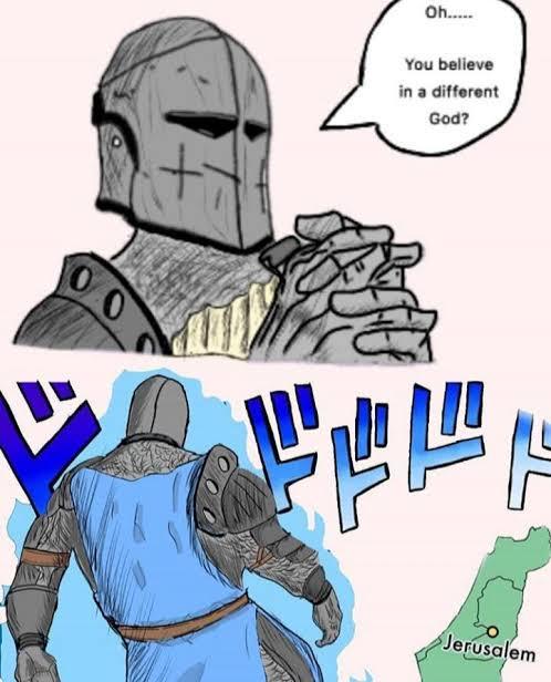 Oh..... You believe in a different God? Jerusalem