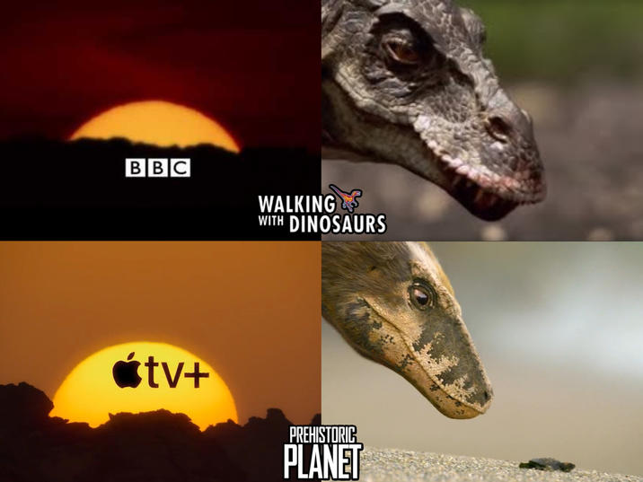 BBC WALKING WITH DINOSAURS tv+ PREHISTORIC PLANET