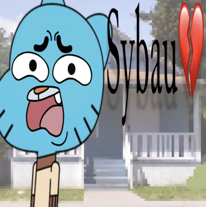 A "Gumball":https://knowyourmeme.com/memes/subcultures/the-amazing-world-of-gumball "redraw":https://knowyourmeme.com/memes/redraw of the SYBAU Lazer Dim "meme":https://knowyourmeme.com/memes/memes.