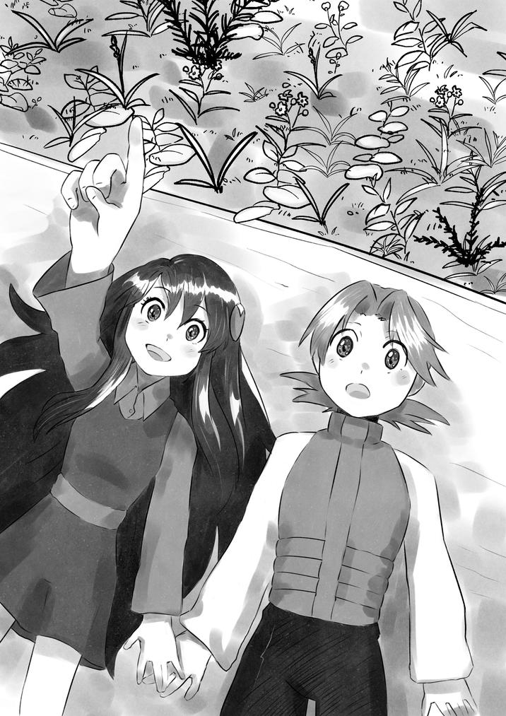 Capcom.- Rockman Exe: Hub Hikari and Mayl Sakurai watching the stars
https://x.com/mayaontherapy/status/1862026077591216152