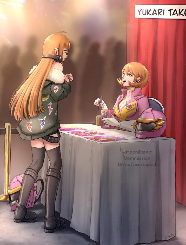YUKARI TAKE @MoonllitaArt Commission Do not use/repost Moonlita