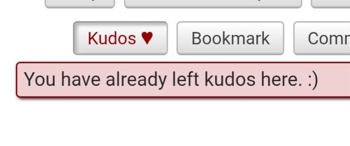 Kudos Bookmark Comp You have already left kudos here. :)