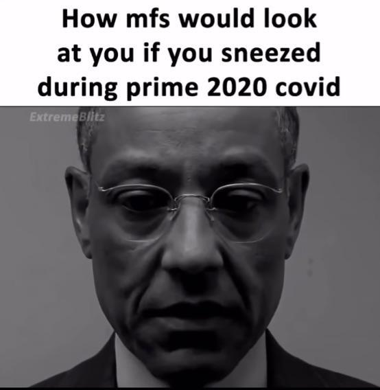 How mfs would look at you if you sneezed during prime 2020 covid ExtremeBlitz