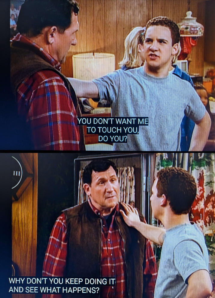 From Boy Meets World. Season 6 Episode 15: Road Trip