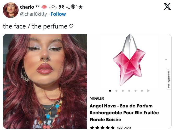 Face and Perfume trend