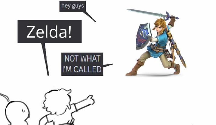 hey guys Zelda! NOT WHAT I'M CALLED