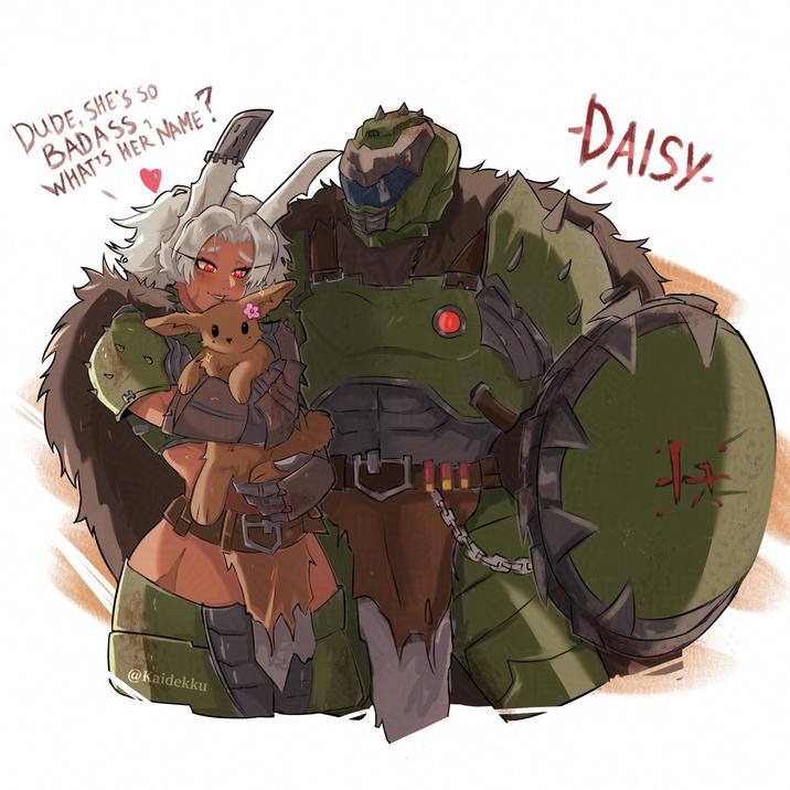 DUDE, SHE'S SO BADASS WHAT'S HER NAME! E? H @Kaidekku -DAISY-