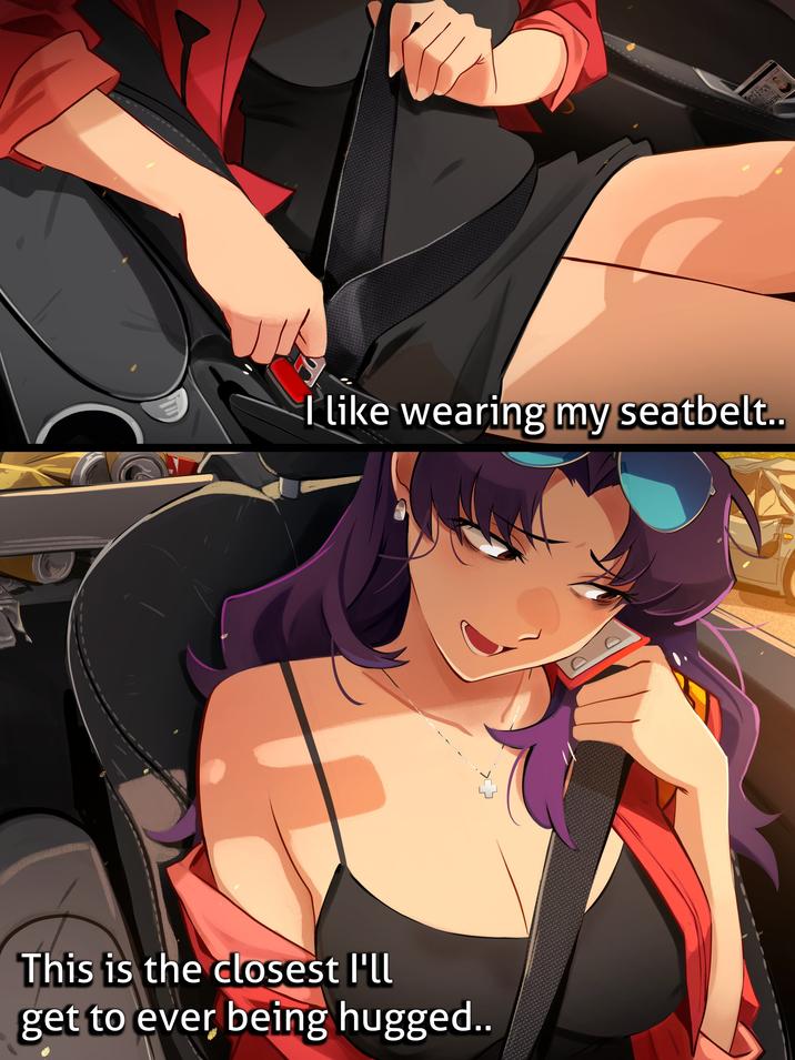 www This is the closest I'll get to ever, being hugged.. I like wearing my seatbelt.. MT-458-
