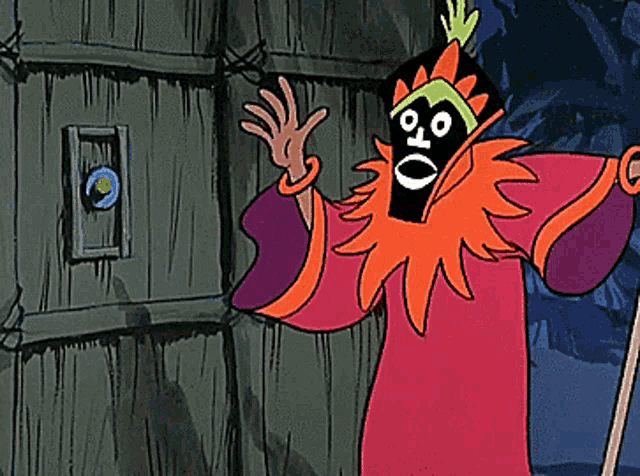 Tenor user infamousgreg posted the earliest known GIF version of the Scooby-Doo Witch Doctor to the GIF sharing site in November 2020.
