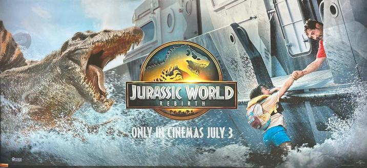Proc AWEN wwwww JURASSIC WORLD REBIRTH ONLY IN CINEMAS JULY 3 VERSAL