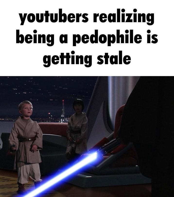 youtubers realizing being a p-------- is getting stale