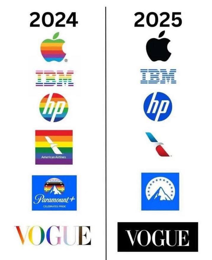 2024 2025 hp H American Airlines Paramount+ CELEBRATES PRIDE IBM hp VOGUE VOGUE