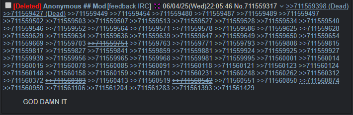 If you're not aware, Pragmata prominently features a little girl, and now the 4chan mods have to work overtime to moderate all the loli/c-----posting.

Non-archive link: https://boards.4chan.org/v/thread/711557701#p711559317