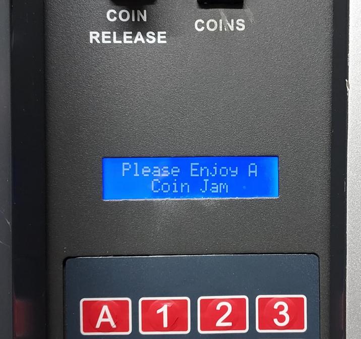 This error message on the vending machine | Know Your Meme
