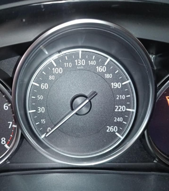 6 8 7 50 60 30 15 100 001% 80 110 130 140 km/h e 160 180 190 210 220 240 260