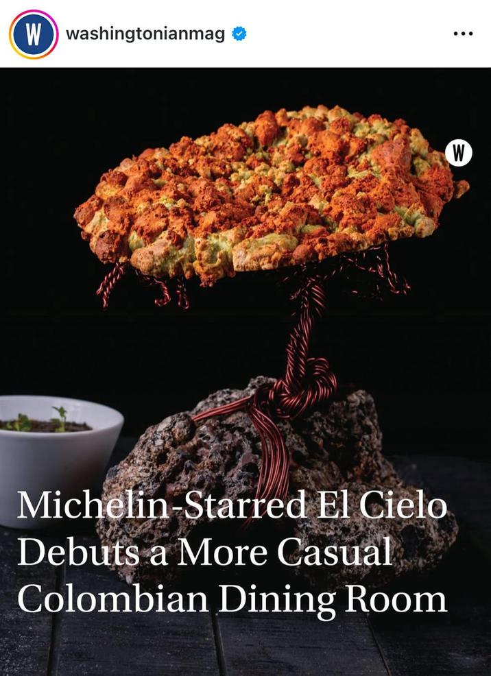 Wwashingtonianmag Michelin-Starred El Cielo Debuts a More Casual Colombian Dining Room W