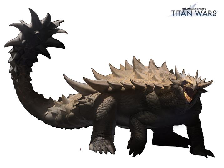 THE AMAZING SPINO'S TITAN WARS