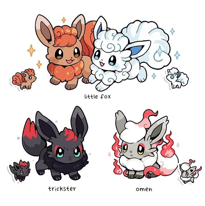 " trickster 00 little fox omen