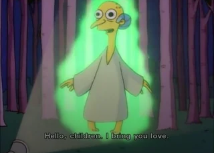Hello, children. I bring you love.