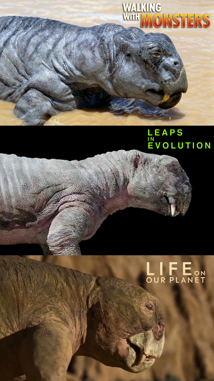WALKING WITH MONSTERS LEAPS IN EVOLUTION LIFE ON OUR PLANET