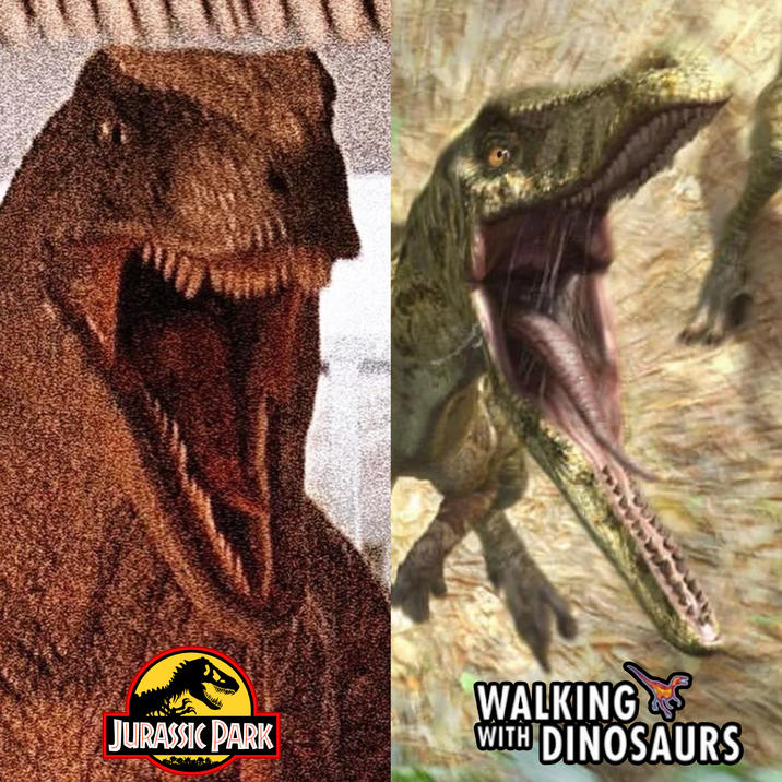 JURASSIC PARK WALKING WITH DINOSAURS