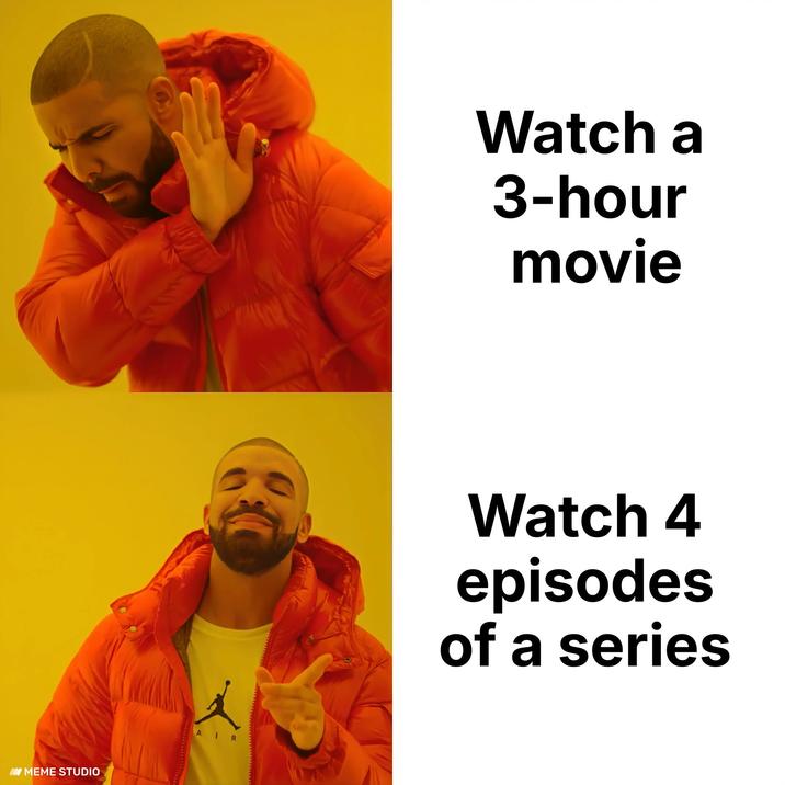 000 MEME STUDIO AIR Watch a 3-hour movie Watch 4 episodes of a series