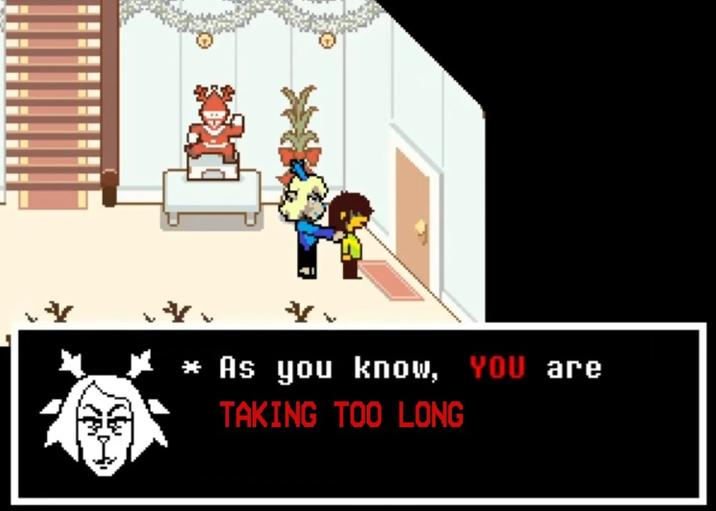 મ * As you know, YOU are TAKING TOO LONG