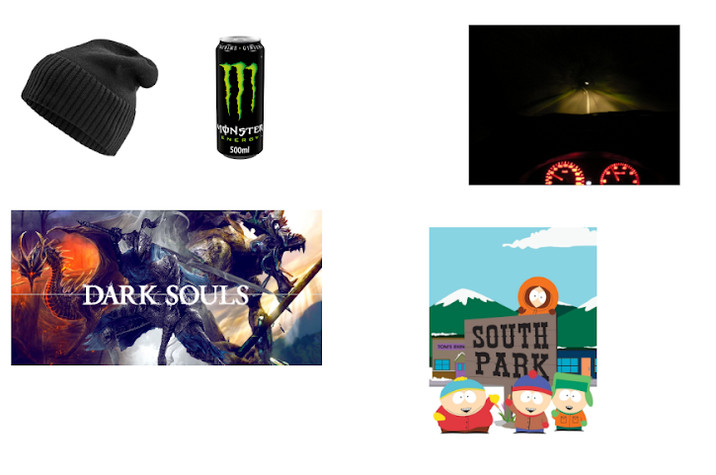MONSTER 500ml DARK SOULS SOUTH PARK